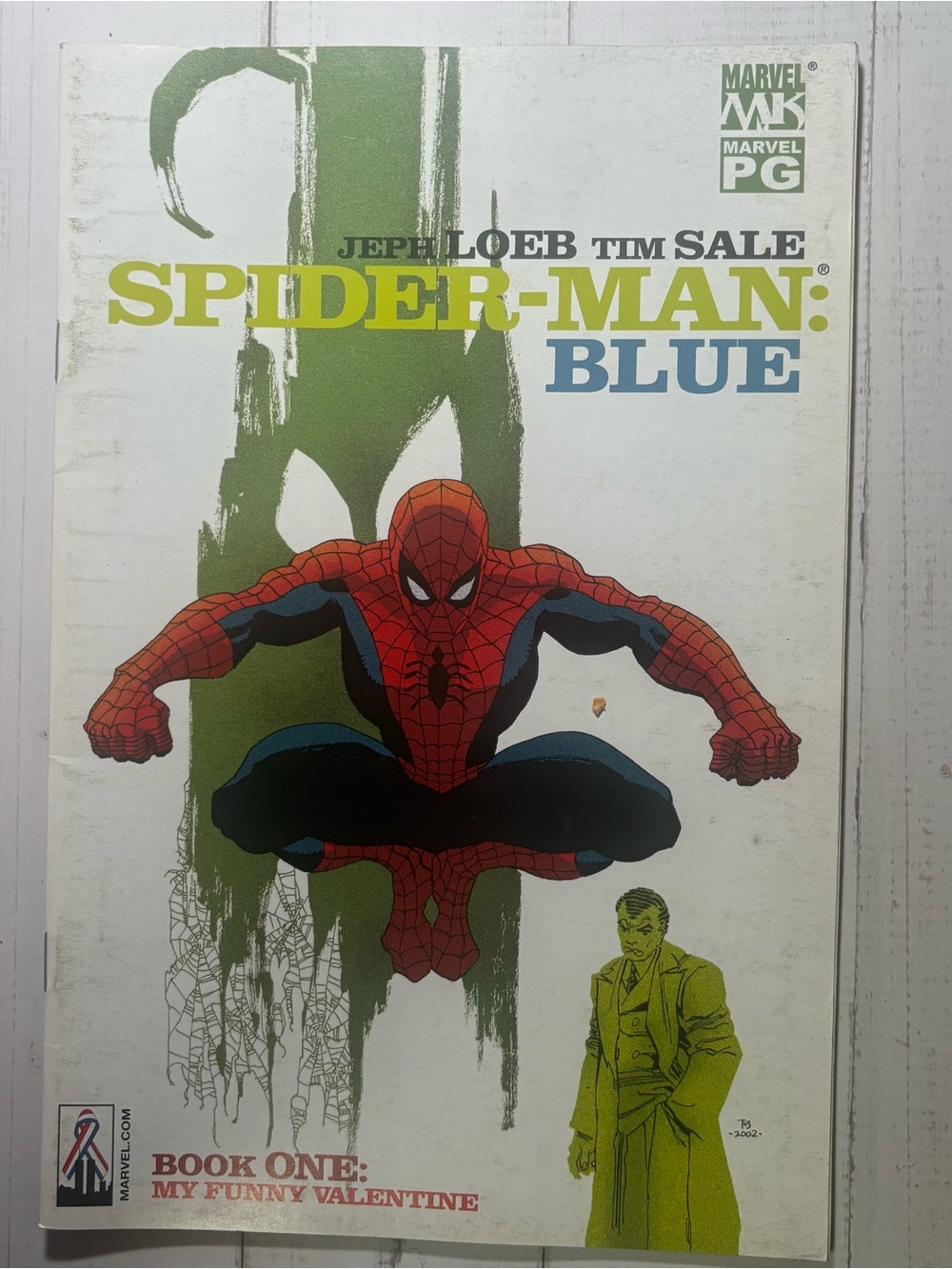 Spider-Man: Blue #1 My Funny Valentine Marvel Comics 2002 Jeph Loeb Tim Sale
